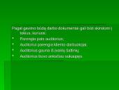 Auditoriui reikalingi dokumentai 8 puslapis