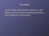 Azoto oksidų kiekio kaita atmosferoje 9 puslapis