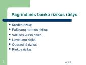 Bankų rizikos valdymo modeliai: privalumai ir trūkumai 5 puslapis