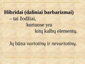 Barbarizmai kalboje 13 puslapis