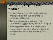 Beanketiniai metodai. Stebėjimas 13 puslapis