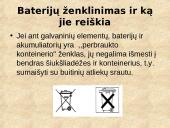 Buitinės atliekos. Buitinių atliekų rūšiavimas 13 puslapis