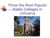 Colleges in Lithuania 9 puslapis