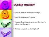 Cultural Awareness Reports of Sweden 4 puslapis