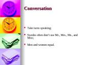 Cultural Awareness Reports of Sweden 5 puslapis