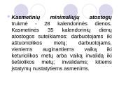 Darbo ir poilsio laikas 17 puslapis