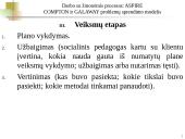 Darbo su žmonėmis procesas: ASPIRE COMPTON ir GALAWAY problemų sprendimo modelis 10 puslapis