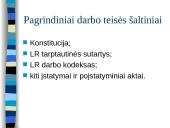 Darbo teisė kaip teisės šaka 6 puslapis