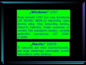 Daugiakalbiškumo problemos kompiuteriuose 15 puslapis