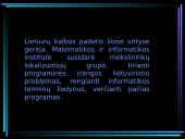 Daugiakalbiškumo problemos kompiuteriuose 4 puslapis