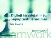 Didieji išradėjai ir jų nepaprasti išradimai