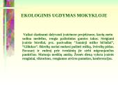 Ekologinis ugdymas 8 puslapis