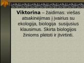 Ekologinis-gamtinis ugdymas: saviraiška ir polinkių plėtotė 15 puslapis