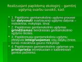 Ekologinis–gamtinis ugdymas 13 puslapis