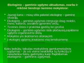 Ekologinis–gamtinis ugdymas 7 puslapis