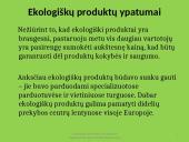 Ekologiškų produktų gamybos techniniai ir organizaciniai ypatumai Europos šalyse 3 puslapis