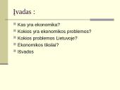 Ekonomikos problemos ir tikslai 2 puslapis
