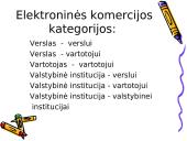 Elektroninė komercija ir jos rūšys 8 puslapis