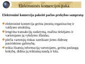 Elektroninė komercija. Kas tai?  14 puslapis