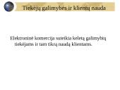 Elektroninė komercija. Kas tai?  19 puslapis