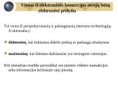 Elektroninė komercija. Kas tai?  5 puslapis