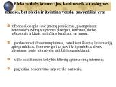 Elektroninė komercija. Kas tai?  6 puslapis