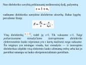 Elektrostatinis laukas dielektrike. Gauso teorema dielektrikui. Elektrinė slinktis 5 puslapis