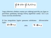 Elektrostatinis laukas dielektrike. Gauso teorema dielektrikui. Elektrinė slinktis 9 puslapis