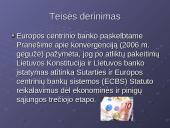 Euro įvedimo perspektyvos Lietuvoje 8 puslapis