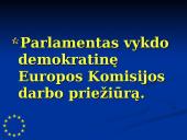 Europos Parlamentas (EP) 11 puslapis