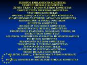 Europos Parlamentas (EP) 16 puslapis