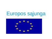 Europos Sąjunga (ES) - valstybių asociacija