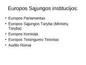 Europos Sąjunga (ES) - valstybių asociacija 5 puslapis