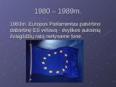 Europos Sąjungos istorija ir raida 8 puslapis