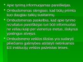 Europos Sąjungos (ES) ombudsmeno institucija 15 puslapis