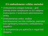 Europos Sąjungos (ES) ombudsmeno institucija 18 puslapis