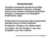 Filosofinis antropocentrizmas ir humanistinė pedagogika 2 puslapis