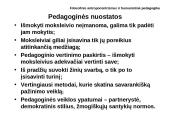Filosofinis antropocentrizmas ir humanistinė pedagogika 10 puslapis