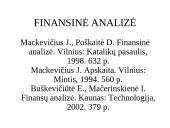 Finansų valdymas ir finansinė analizė 2 puslapis