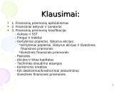 Finansinės priemonės ir finansiniai sandoriai 2 puslapis