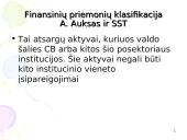 Finansinės priemonės ir finansiniai sandoriai 15 puslapis