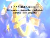 Finansinės rinkos