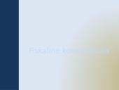 Fiskalinė konsolidacija