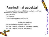 Formų kūrimas su FrontPage 6 puslapis