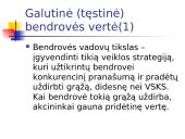 Galutinė (tęstinė) bendrovės vertė. Įsigijimų analizė 3 puslapis