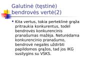 Galutinė (tęstinė) bendrovės vertė. Įsigijimų analizė 4 puslapis