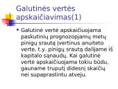 Galutinė (tęstinė) bendrovės vertė. Įsigijimų analizė 5 puslapis
