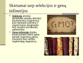 Kas yra genetiškai modifikuoti organizmai? 5 puslapis