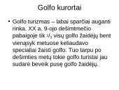 Golfo kurortai 7 puslapis