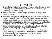 Grafai. Ciklai. Keliai 3 puslapis